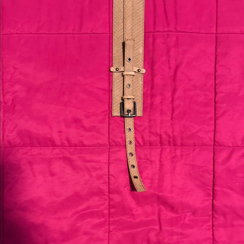 Kenneth Cole Tan Woven Leather Belt